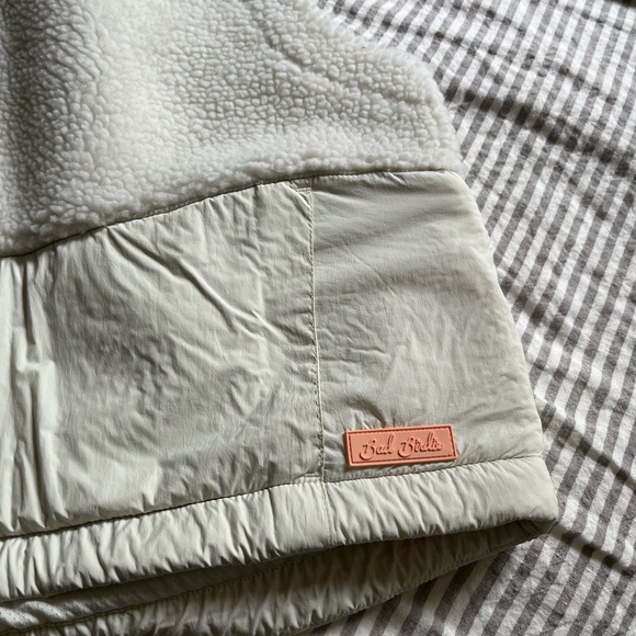 Bad Birdie Cozy Hooded Vest with Accents size Small - Picture 2 of 6